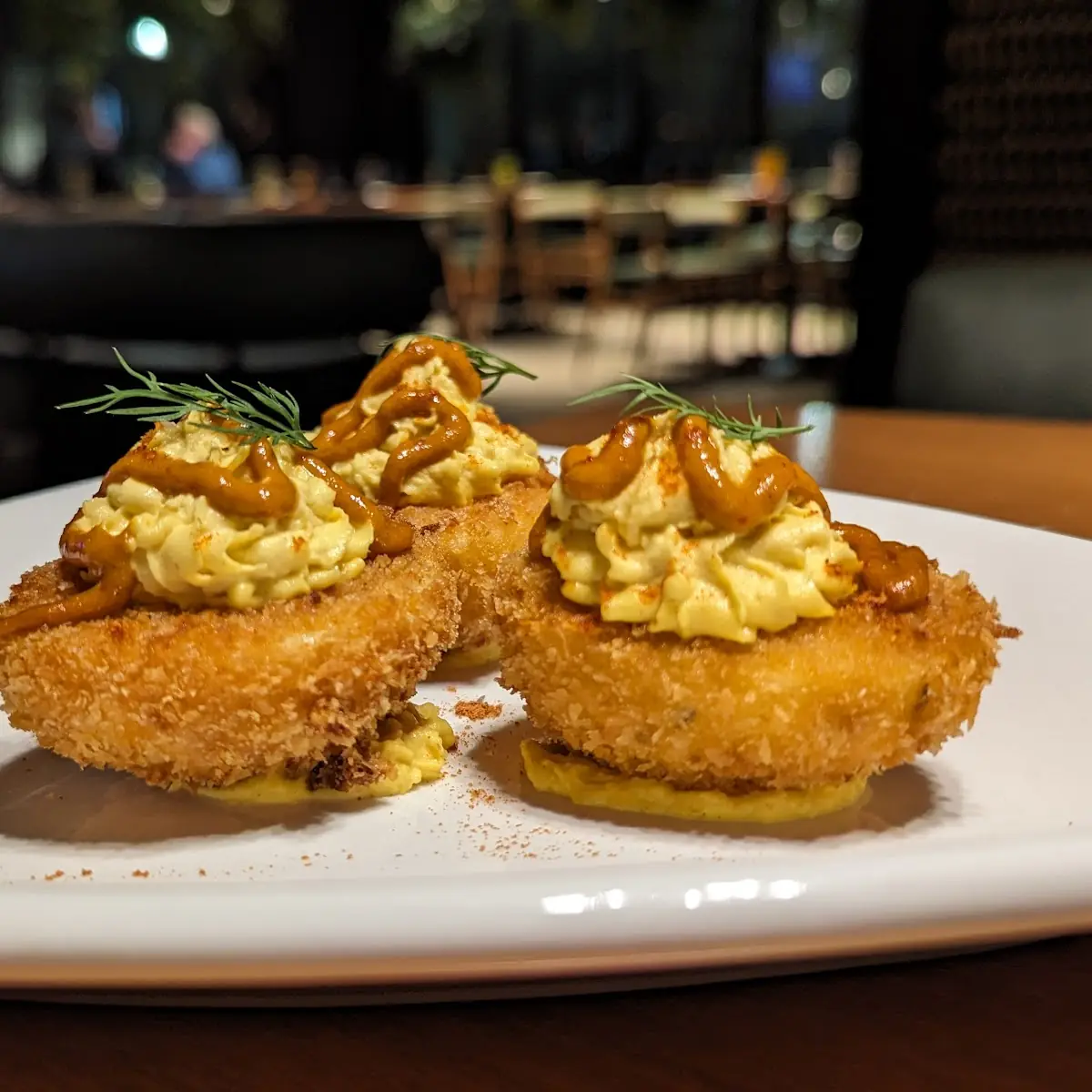 Fried Deviled Eggs