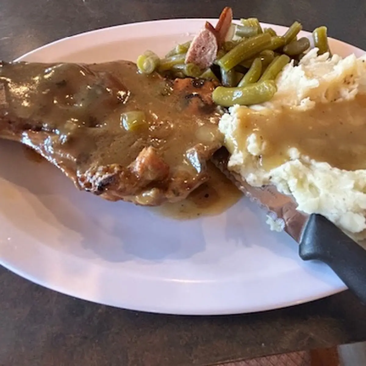 Smothered Pork Chop
