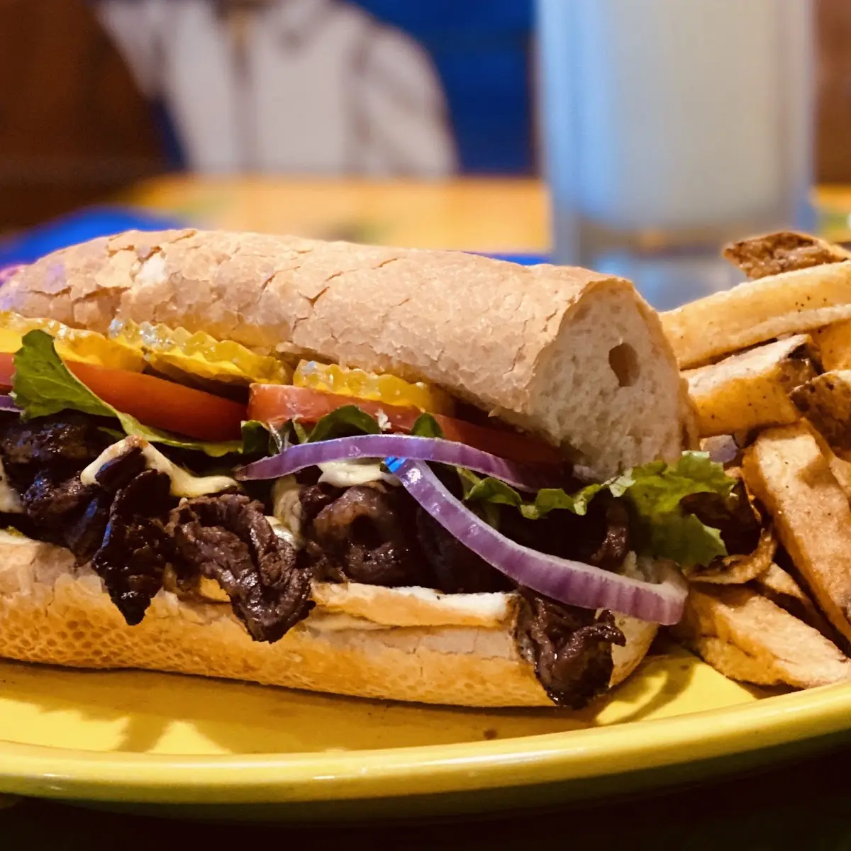 Skirt Steak Sandwich