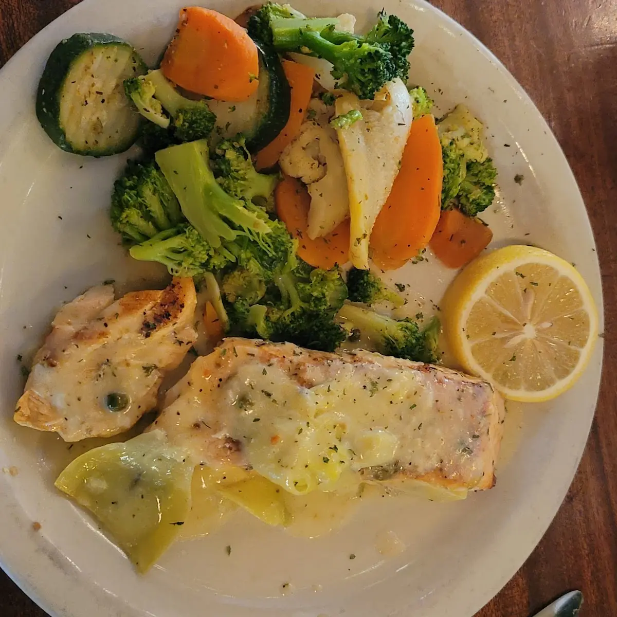 Salmon Piccata