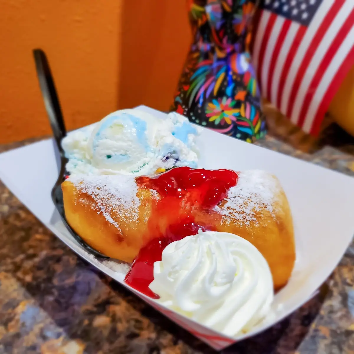 Deep Fried Cheese Cake