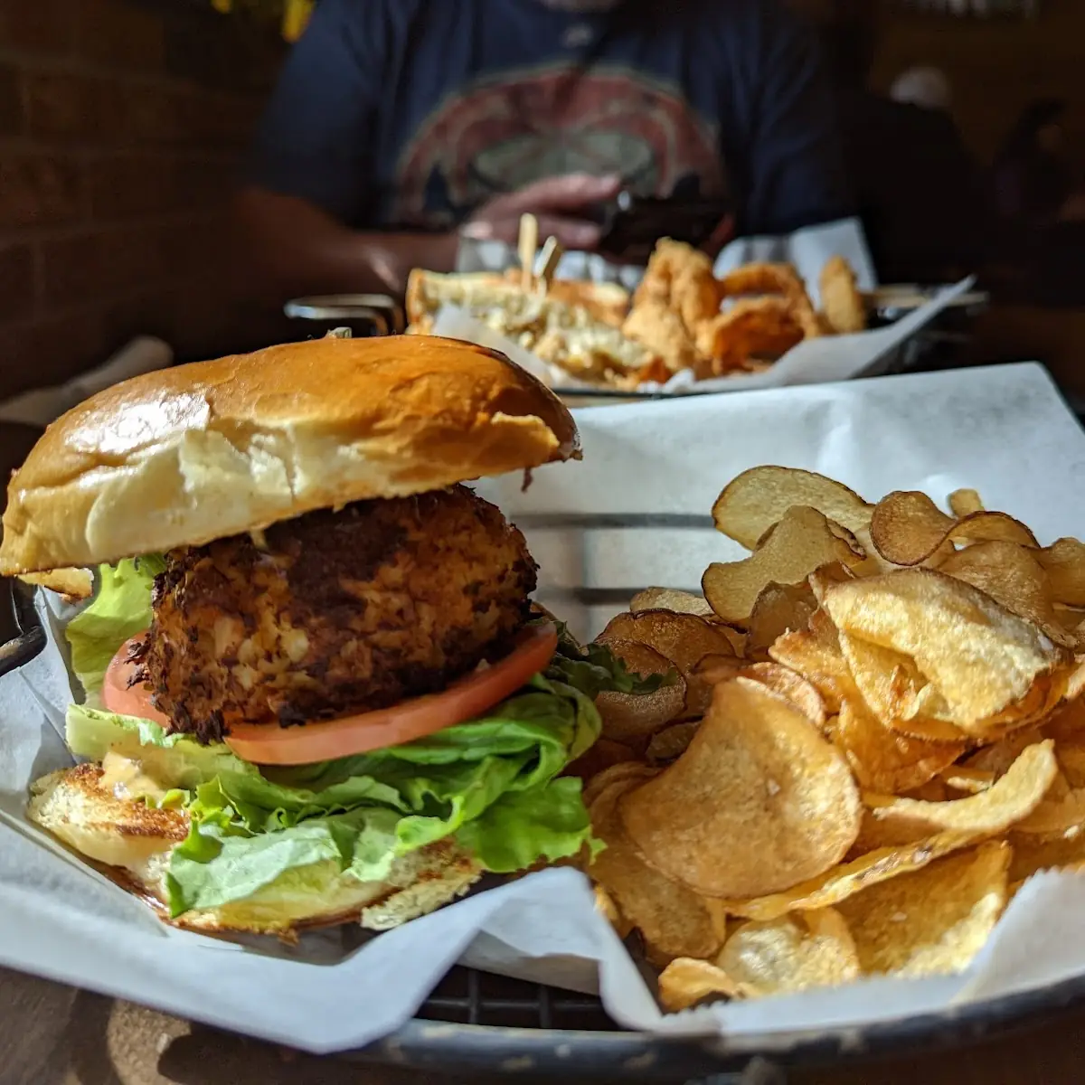 Crab Cake Sandwich