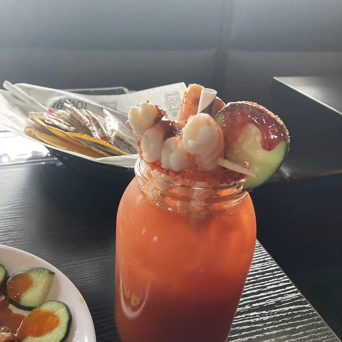 Michelada De Camaron Shrimp