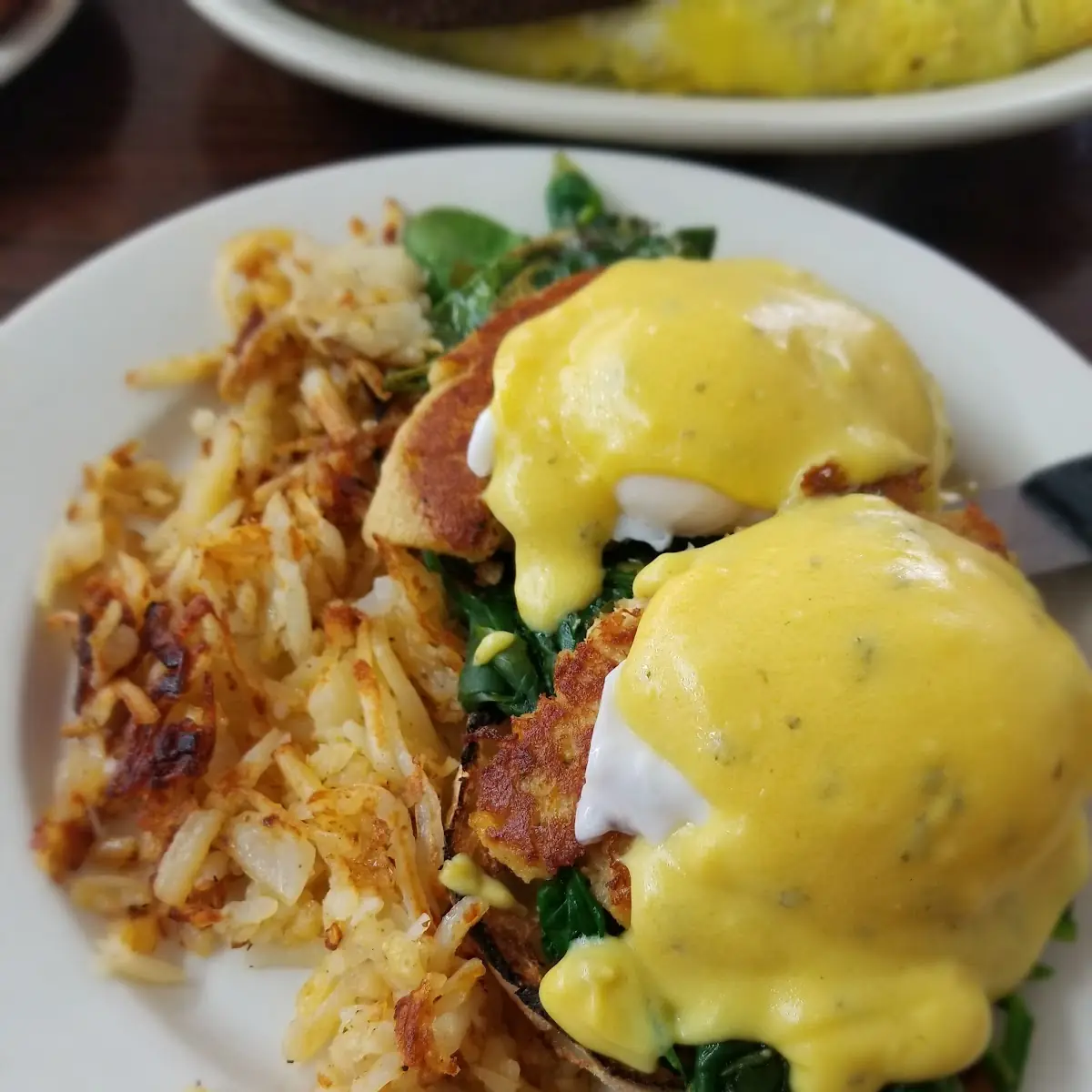 Crabcake Benedict