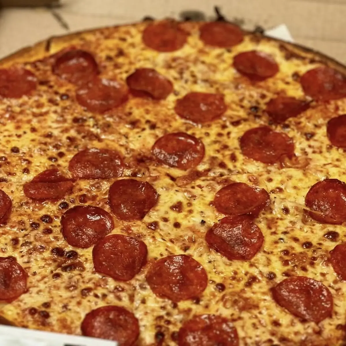 Pepperoni Thin Crust Pizza