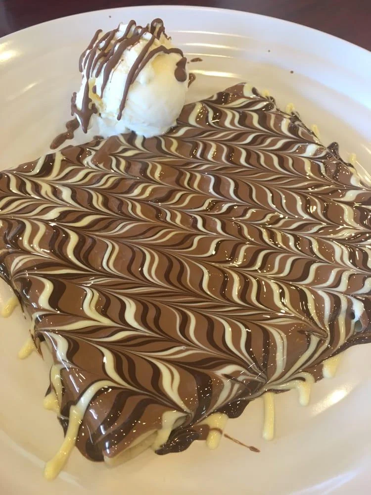 Triple Chocolate Crepe