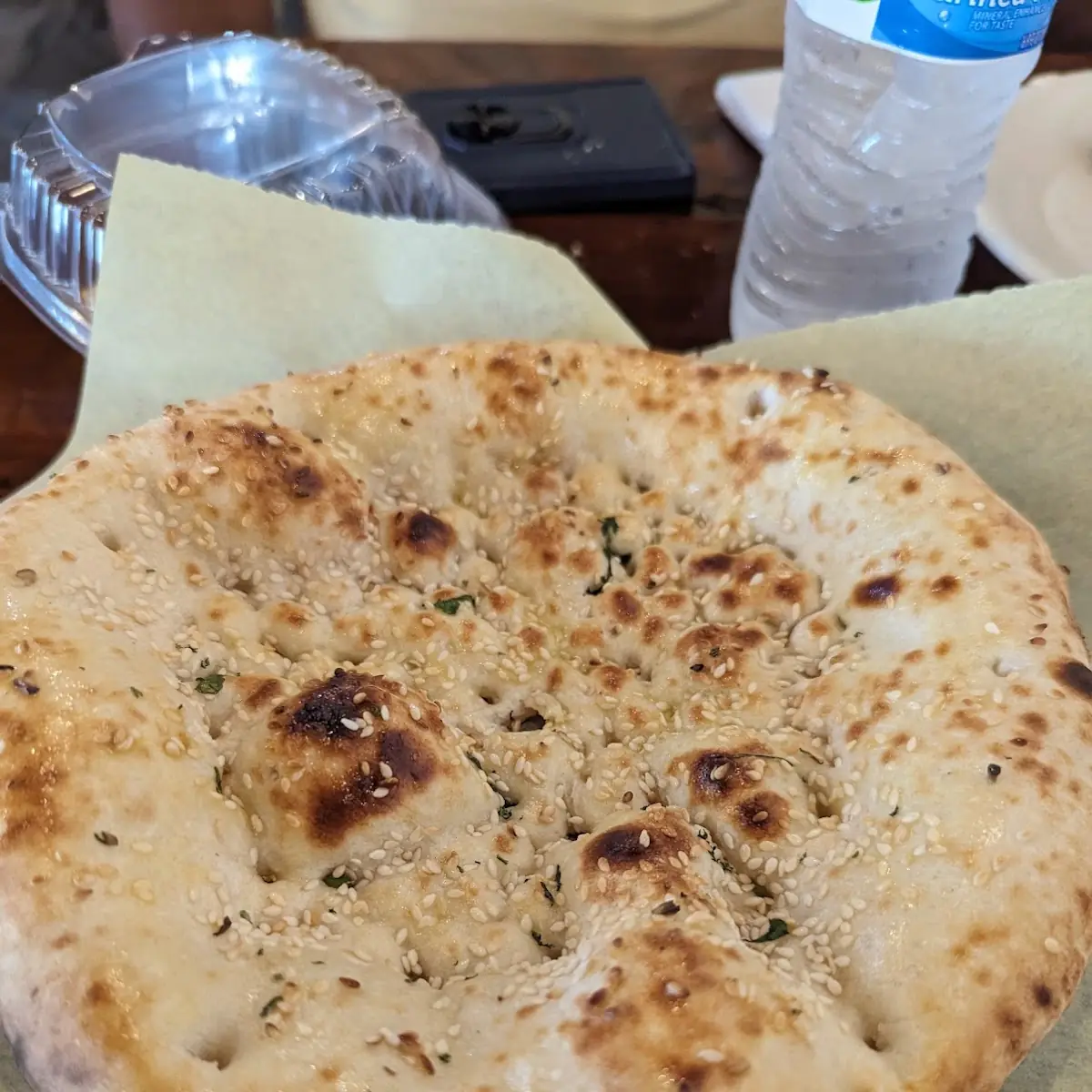 Sesame Seed Naan Kulcha