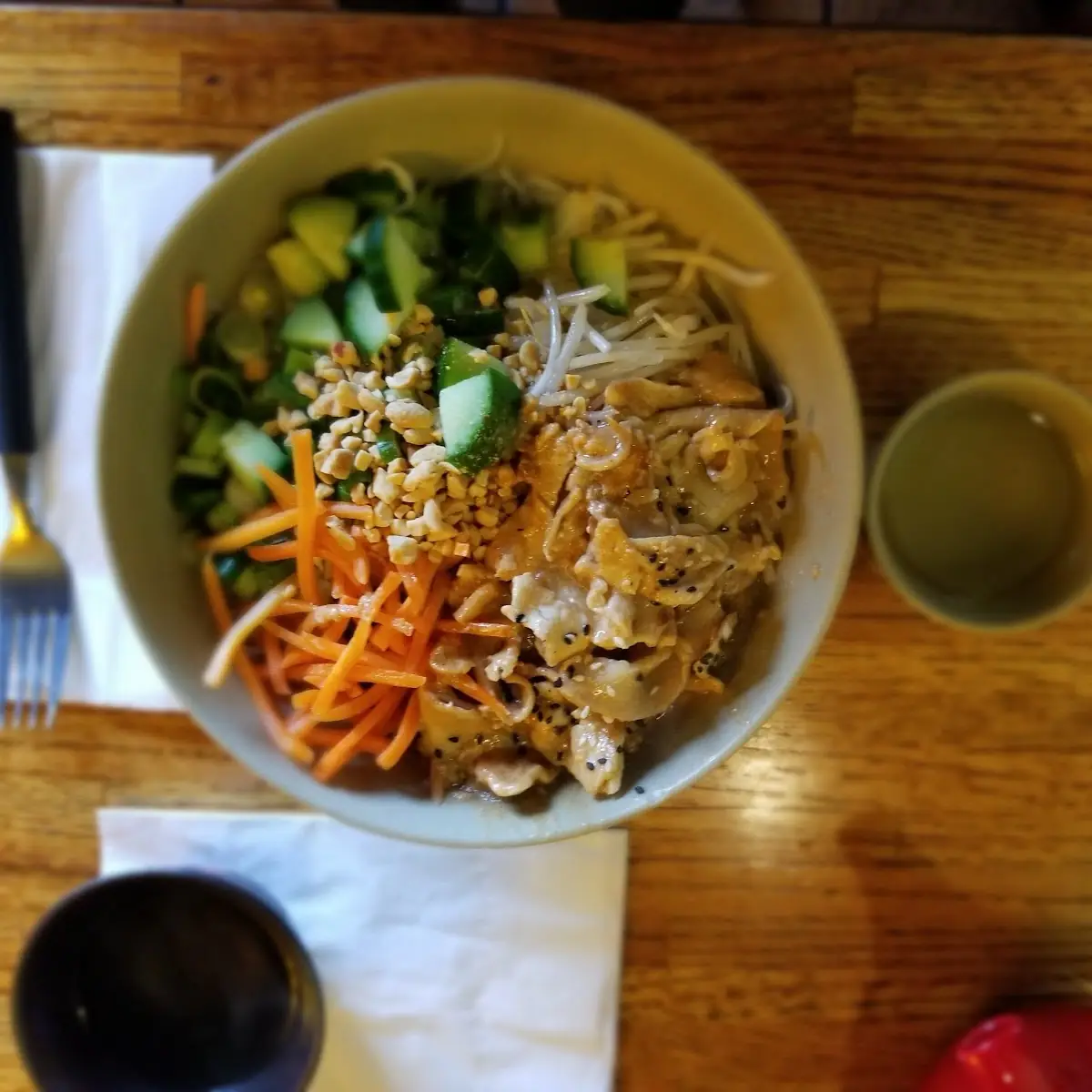 Teriyaki Chicken Bun Noodles