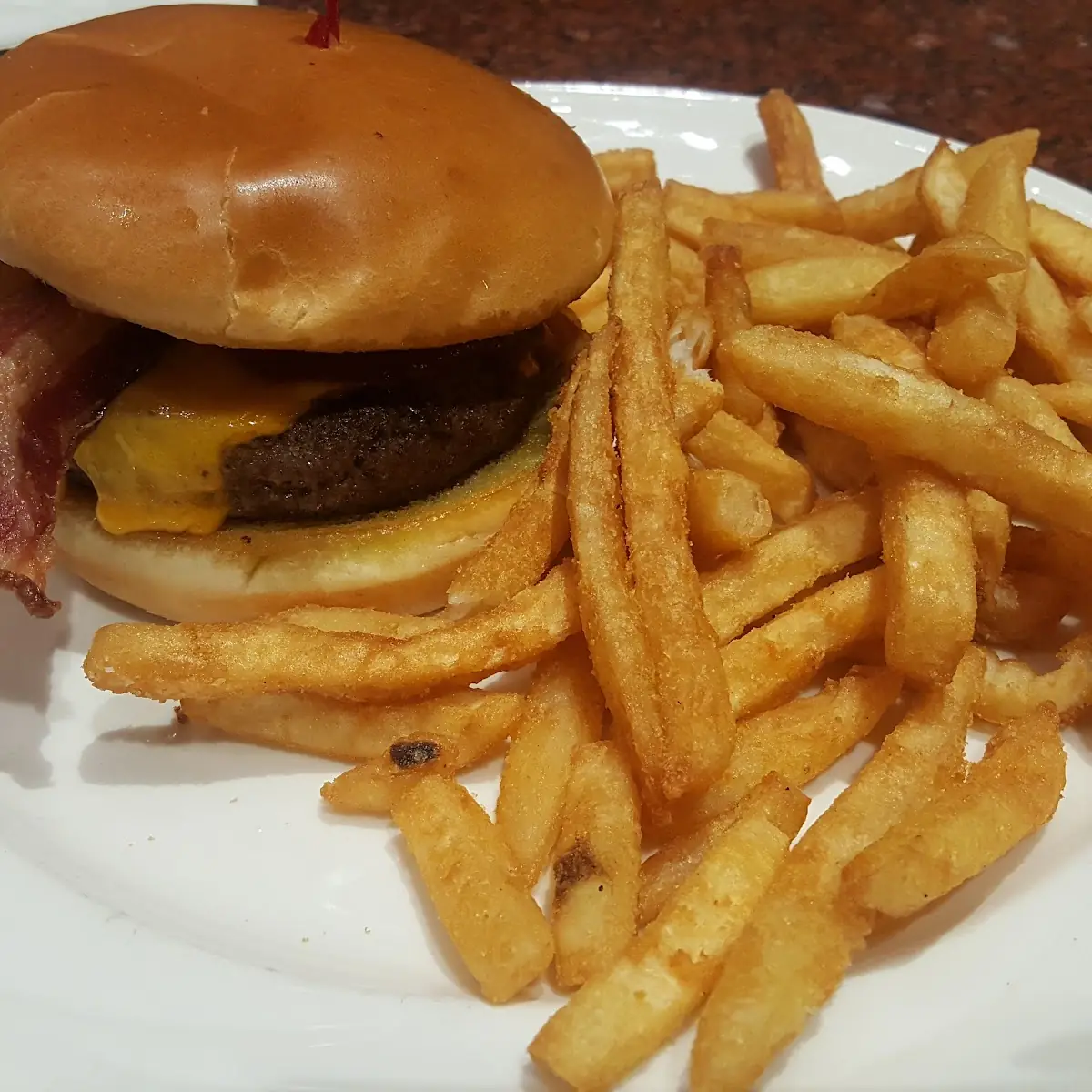 American Burger and Fries
