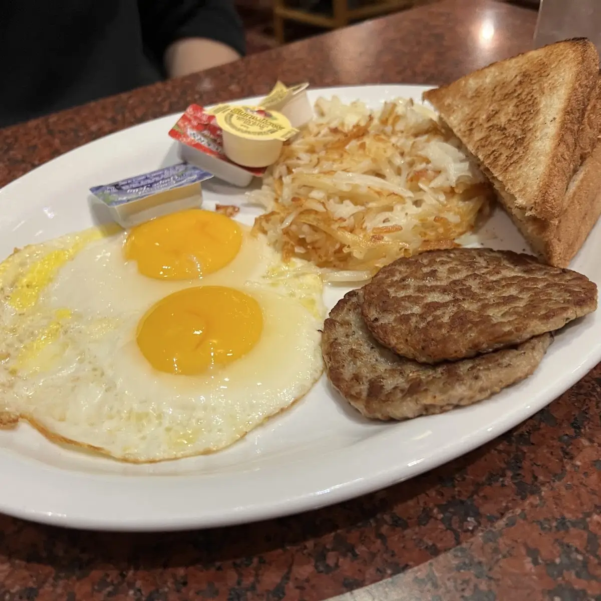 Country Ham Steak and Eggs