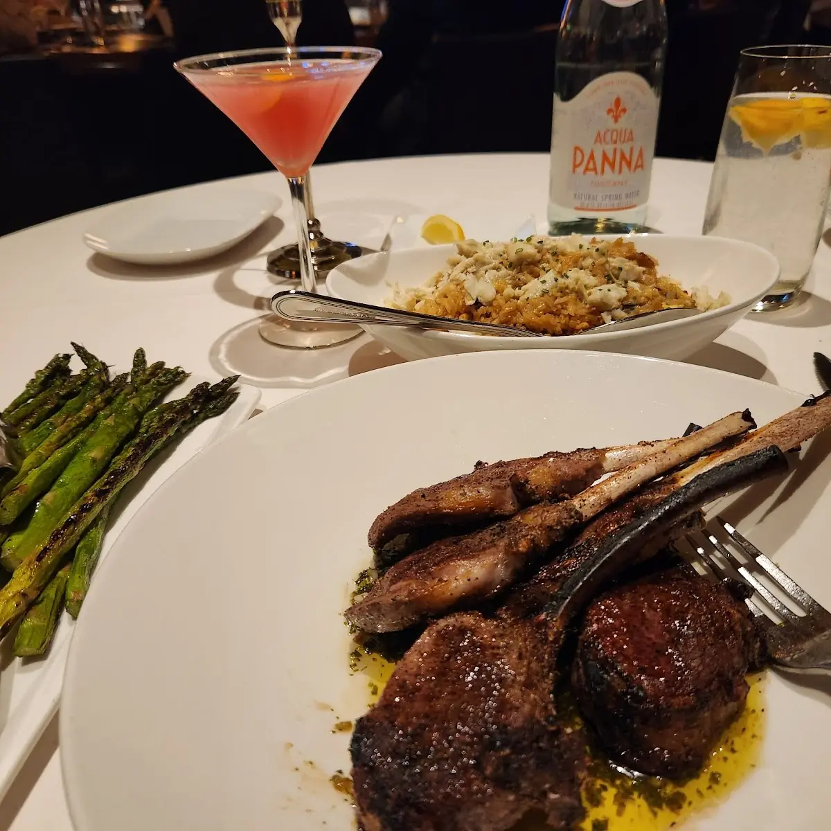 Morel-Crusted Lamb Chops