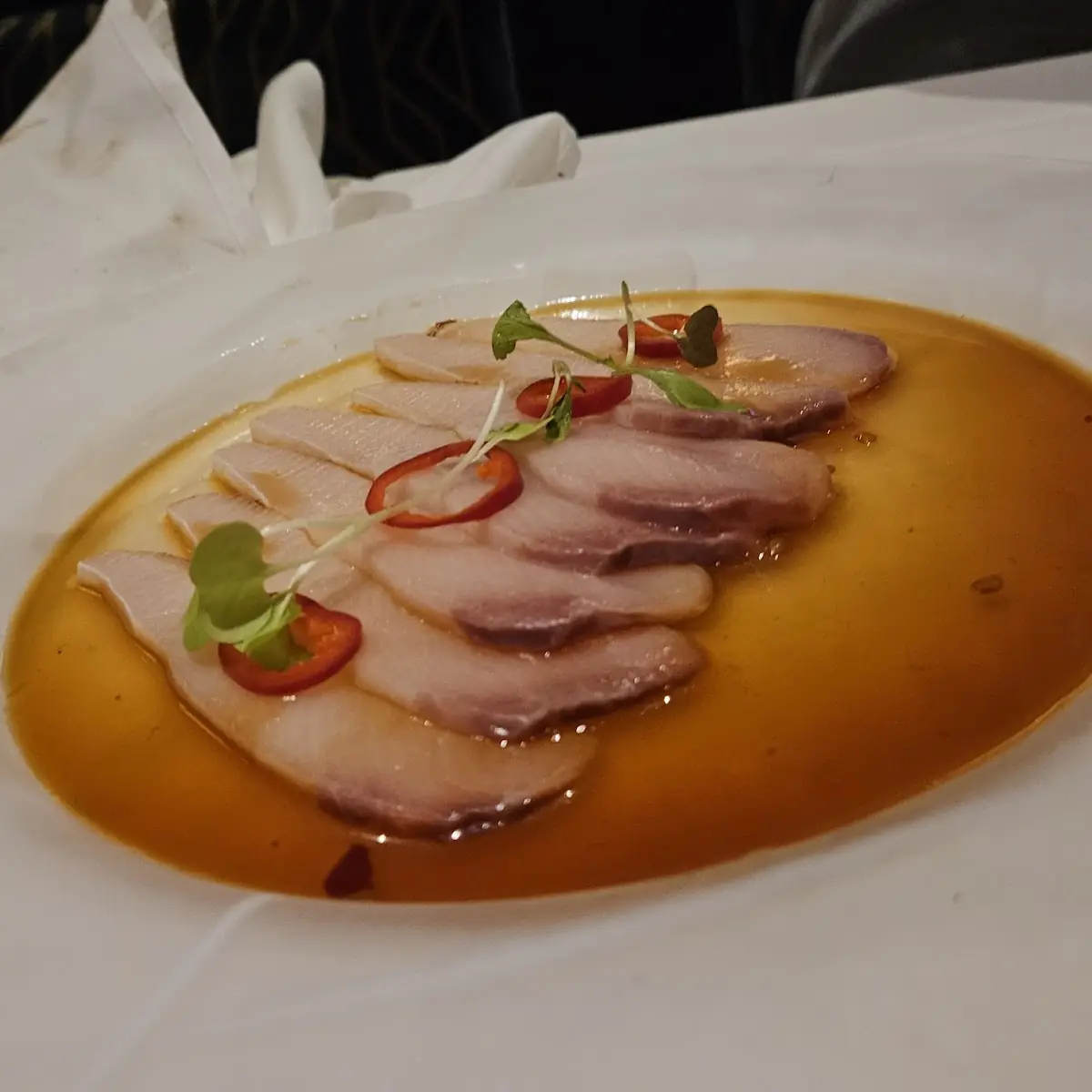 Yellowtail Sashimi