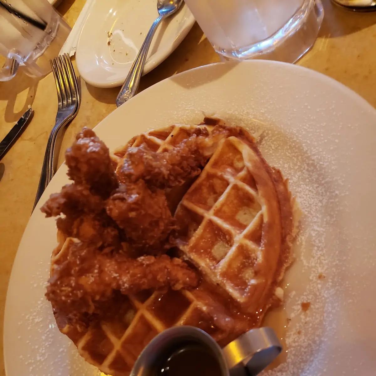 Chicken and Waffles