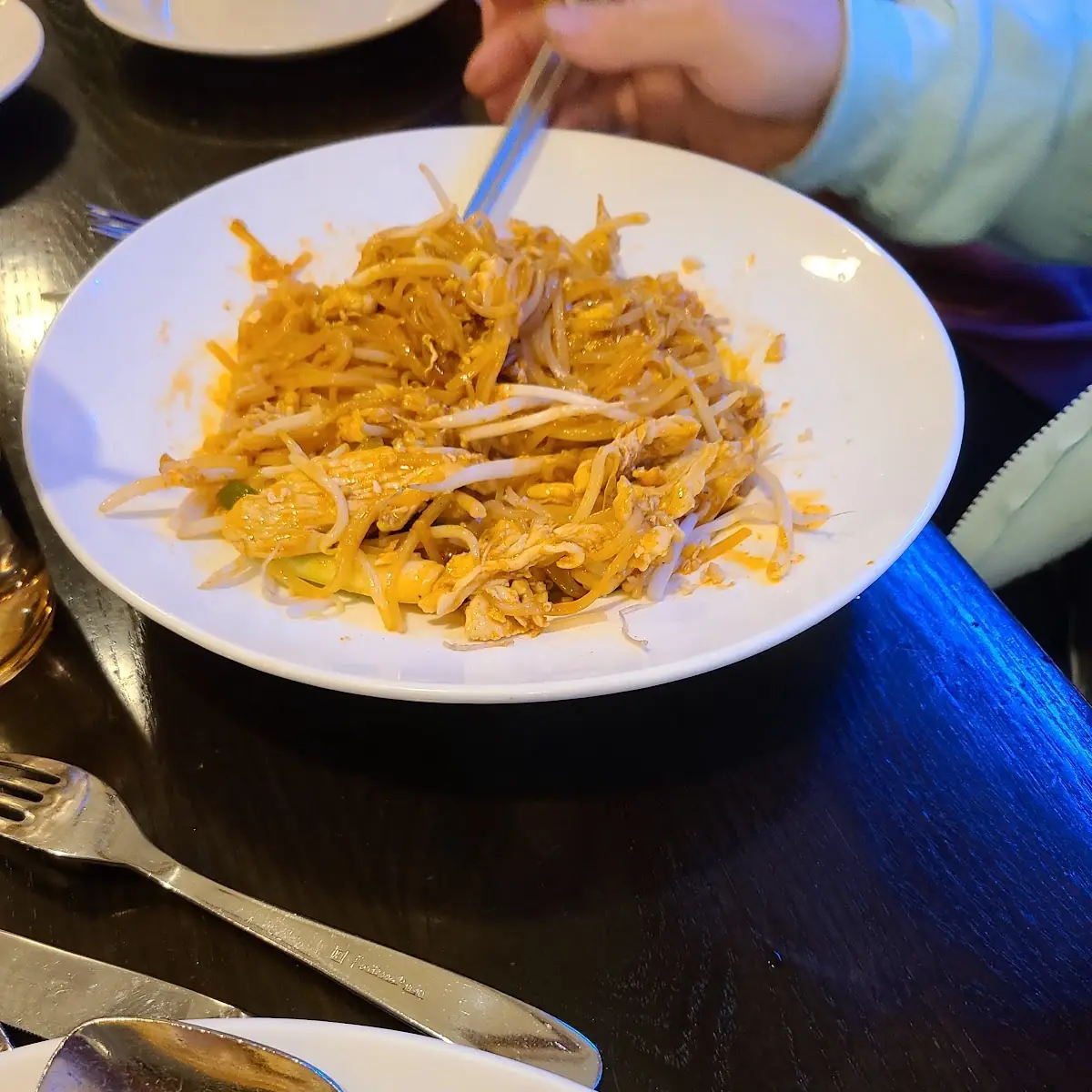 Pad Thai with Chicken Pad Thai Noodle
