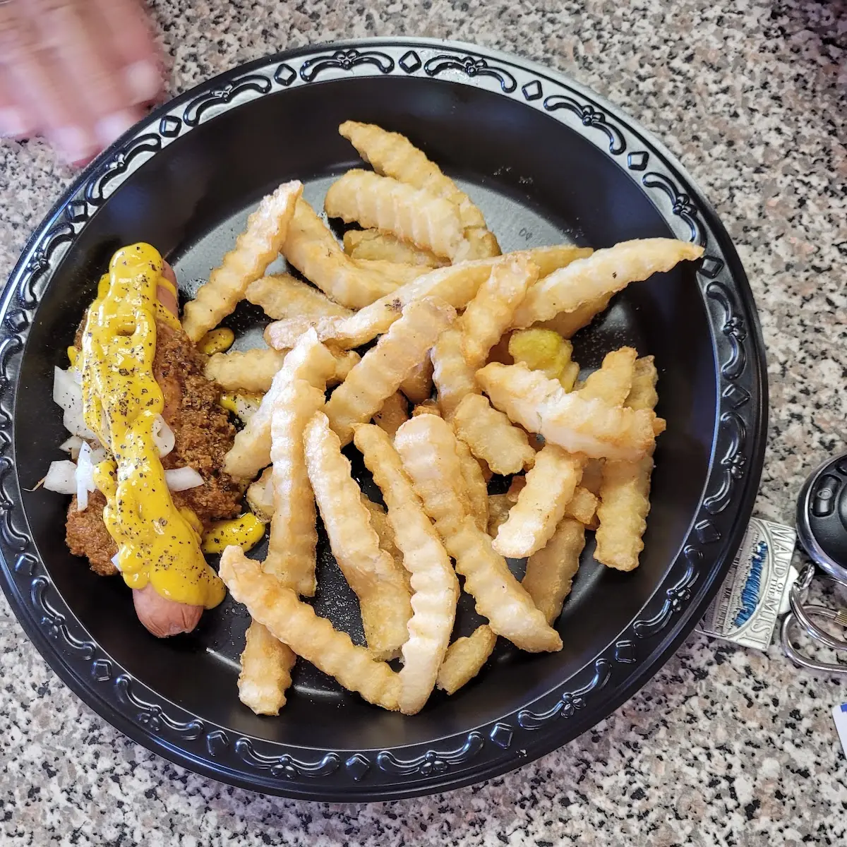 Hot Dog Plate