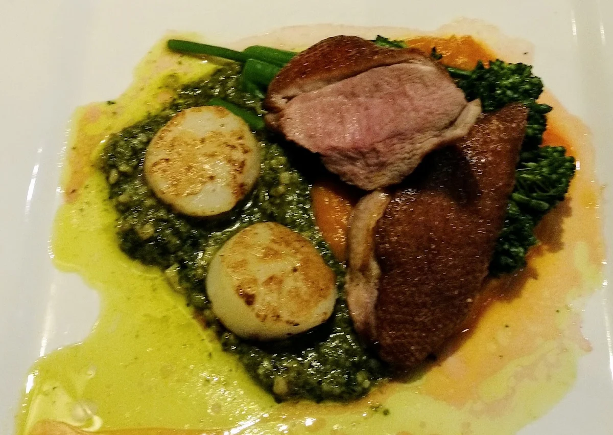 Duck Breast, Eltham Hotel