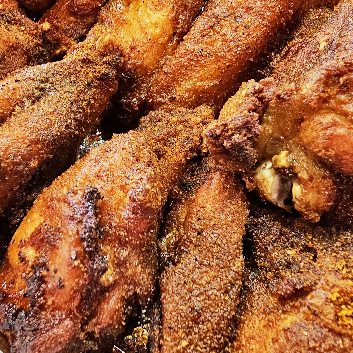 Cajun Dry Rub Chicken Wings