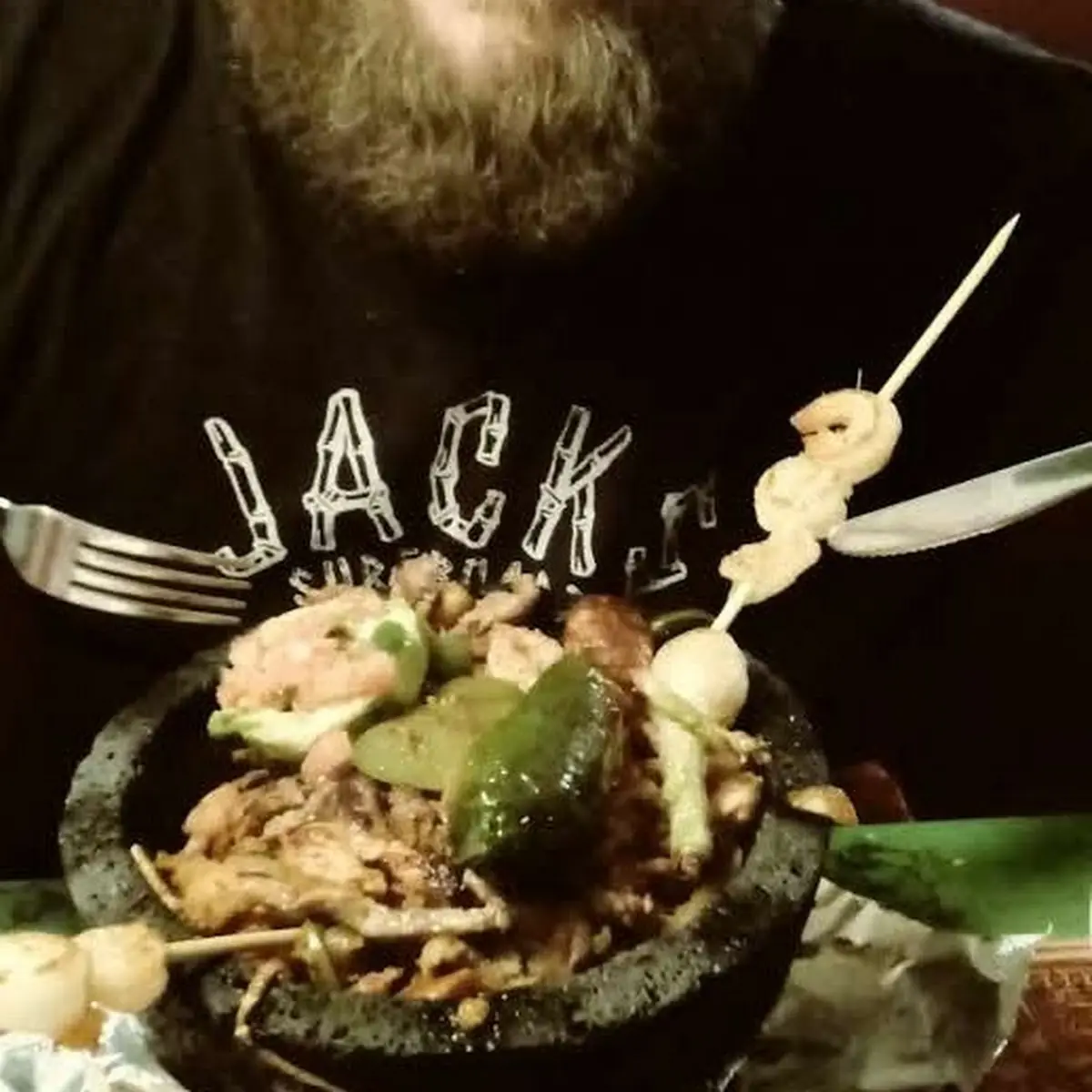 Seafood Molcajete