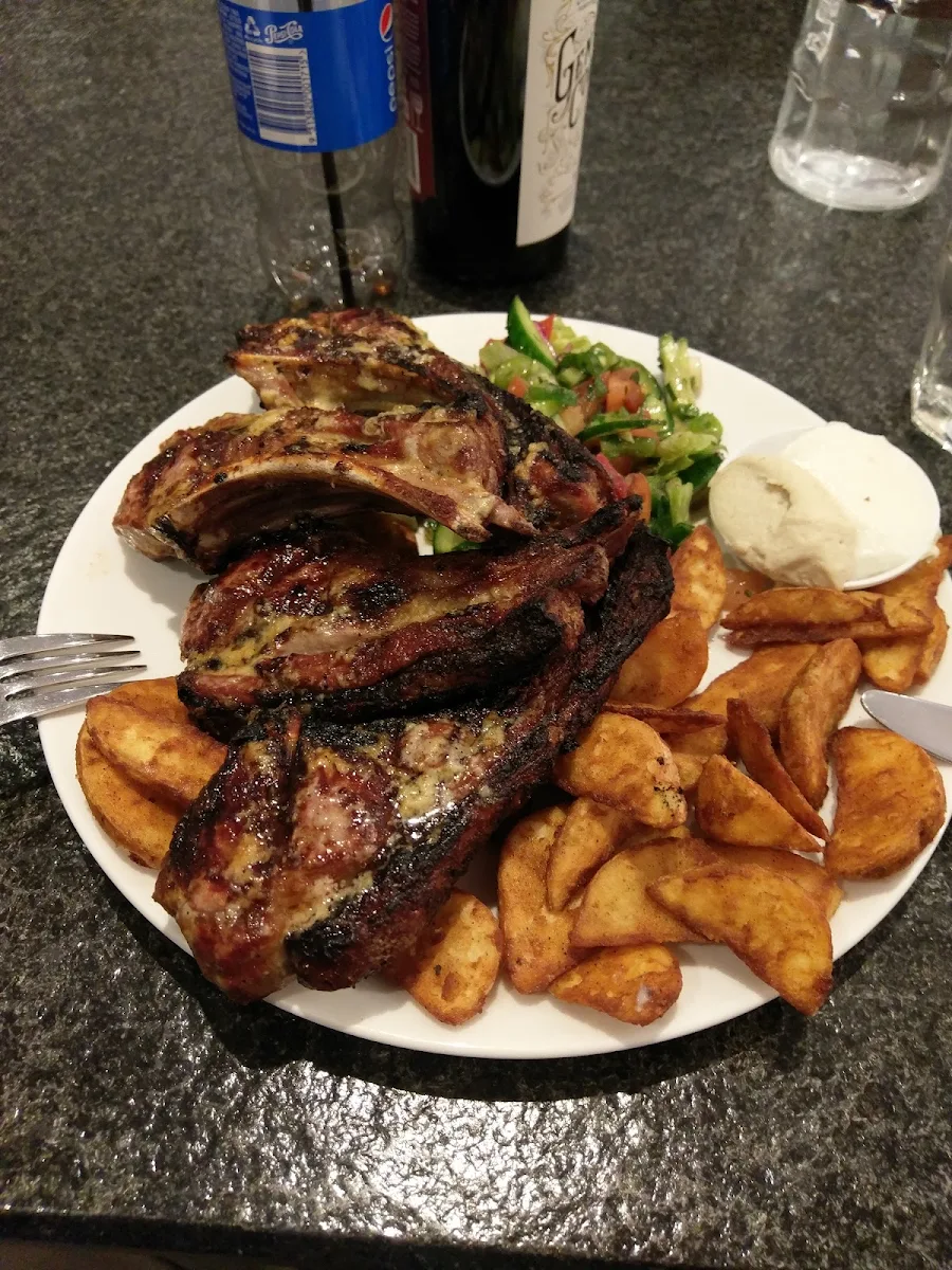 Lamb Platter, Little Lebanon Restaurant