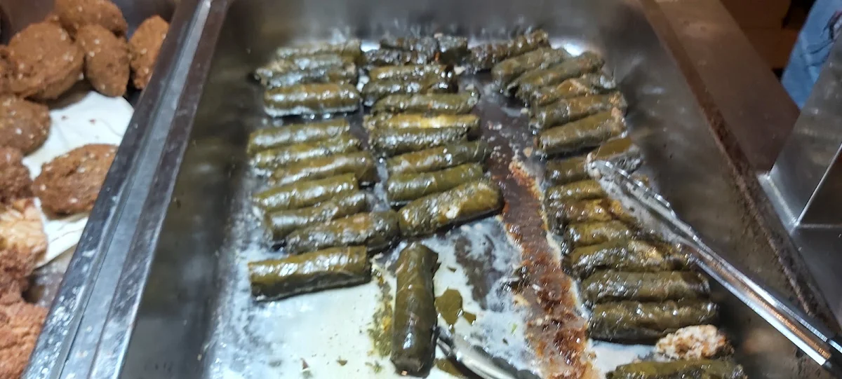 Vegetarian Vine Leaves, Little Lebanon Restaurant