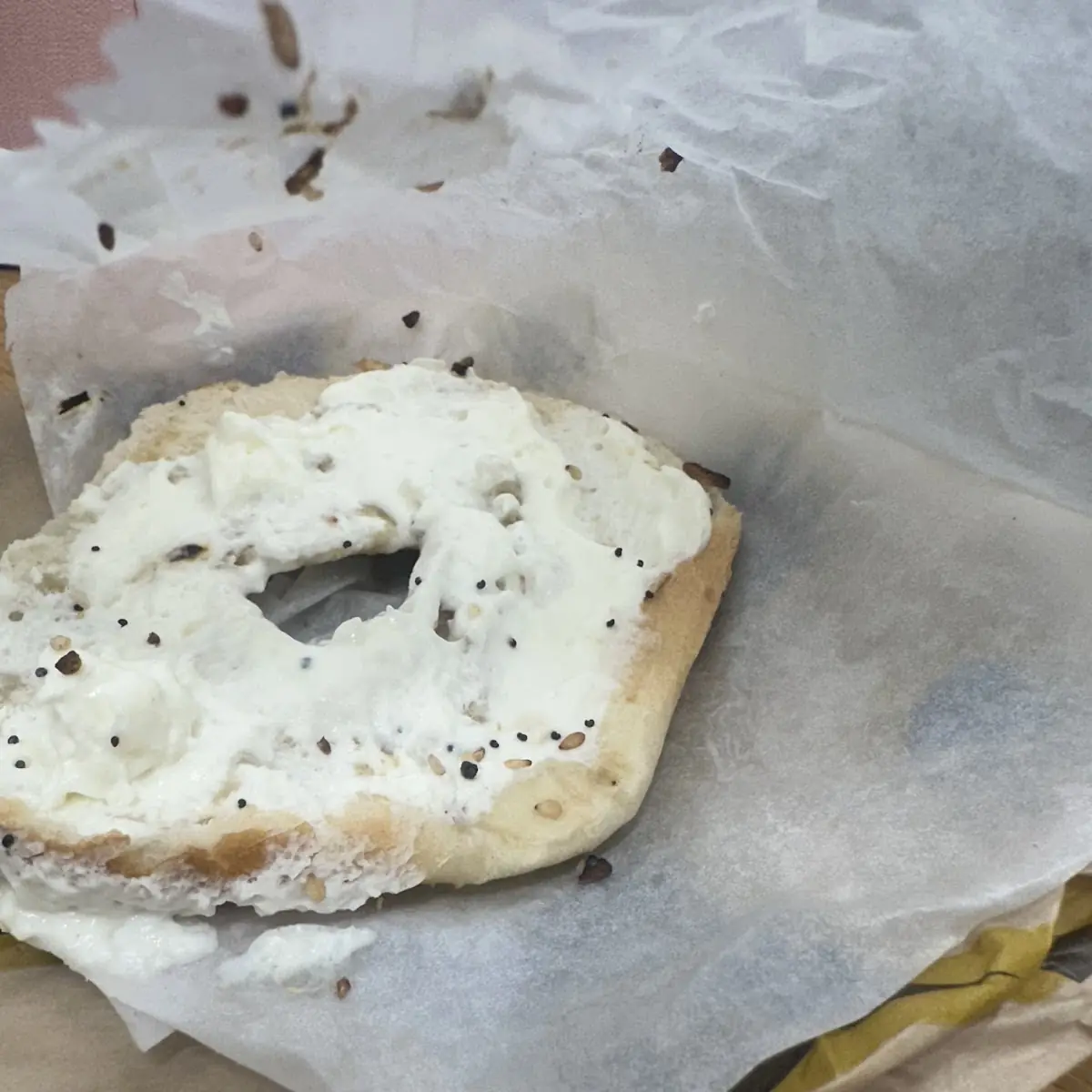 Single Bagel with Shmear