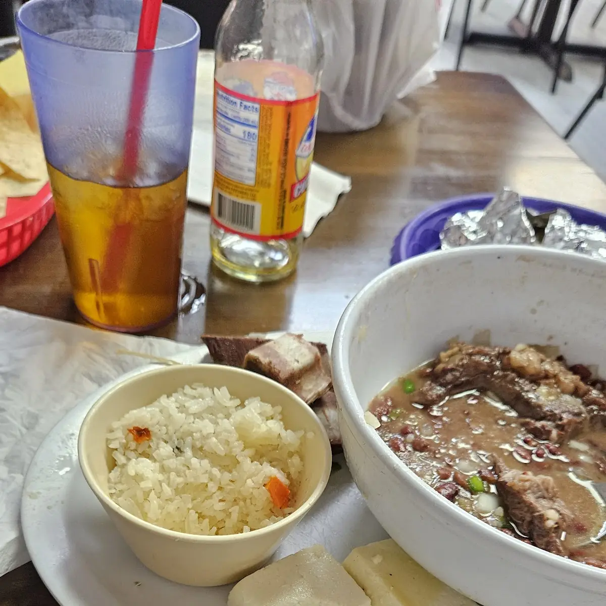 Sopa De Frijoles Rojos