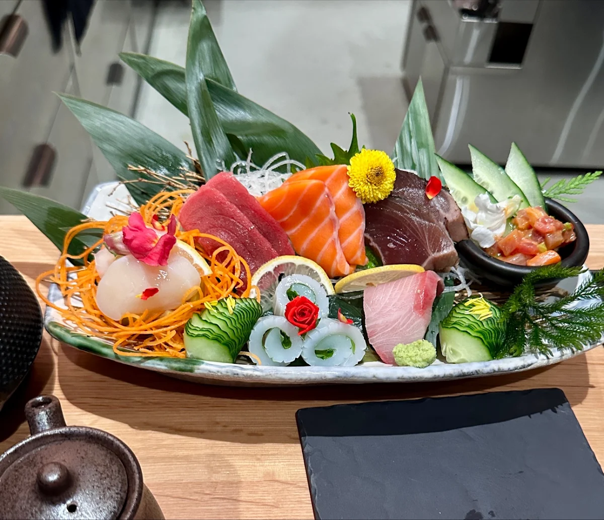 Sashimi Platter, Hello Nori - Richmond