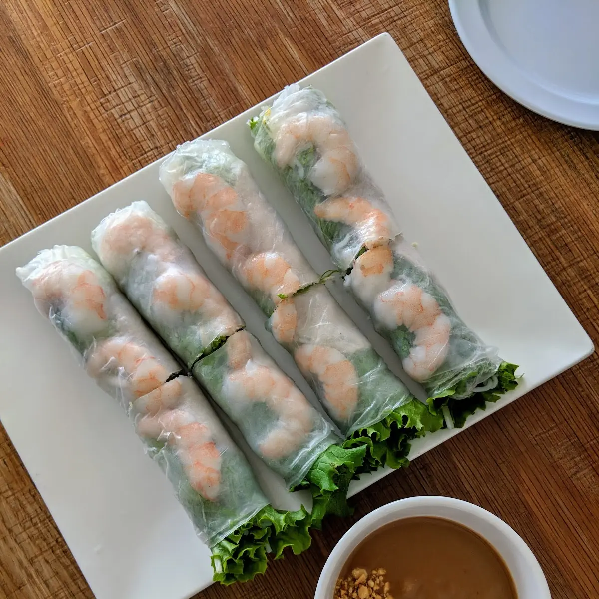 Fresh Spring Rolls Shrimps & Pork
