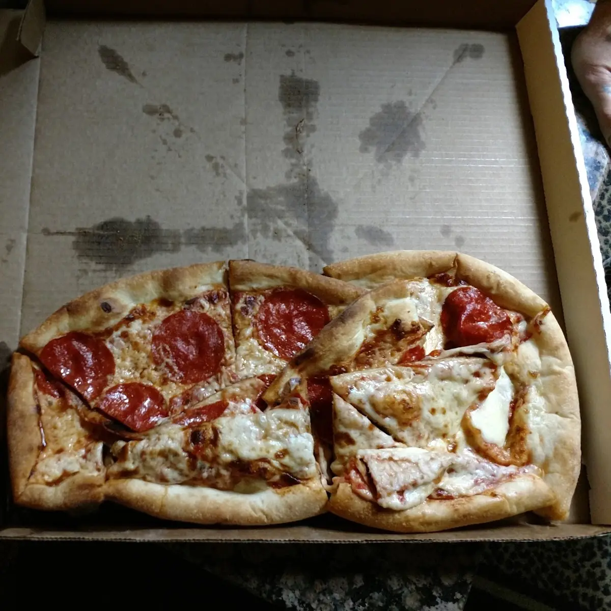 Close Up Pizza Delivery