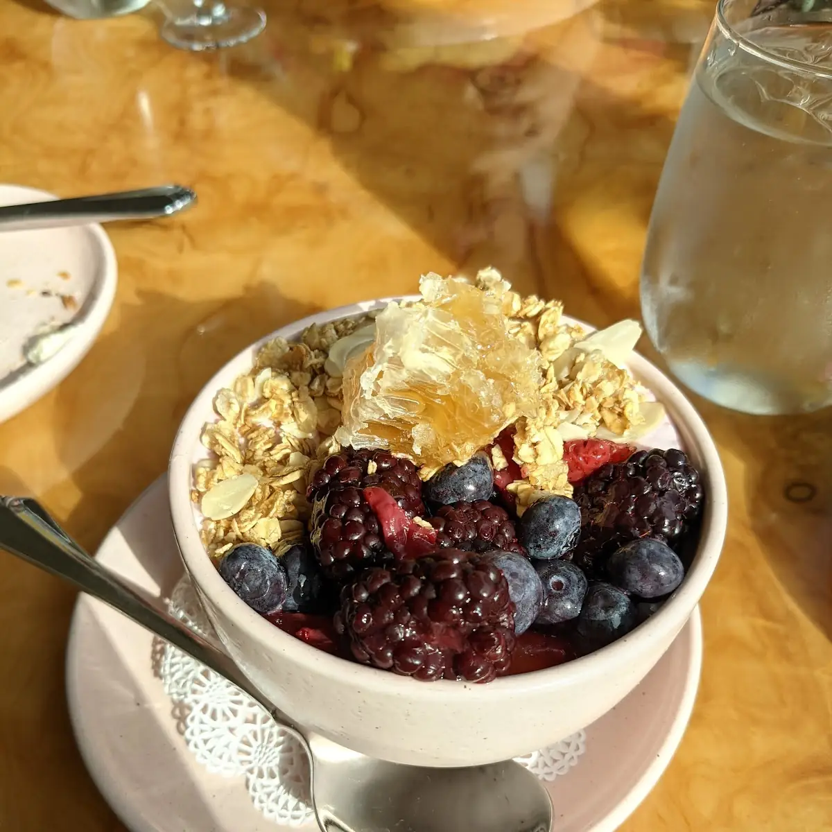 Raspberry Chia Yogurt Bowl