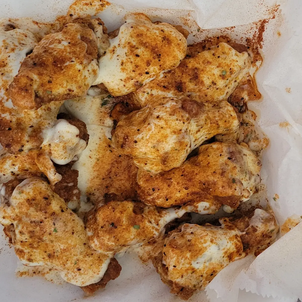 Buffalo Wings with Ranch Dressing