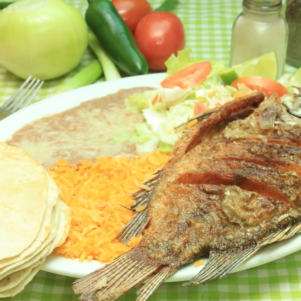 Mojarra Frita Fried Sea Bream