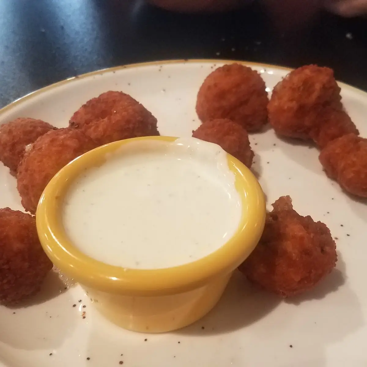 Fried Mushrooms Appetizer