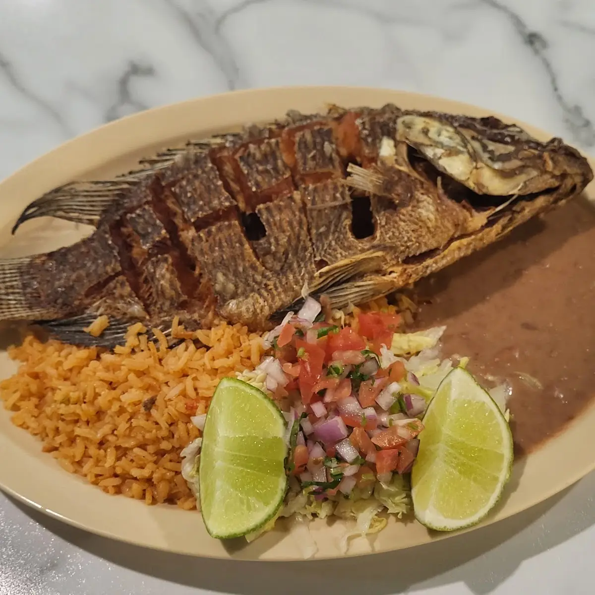 Mojarra Frita Fried Tilapia