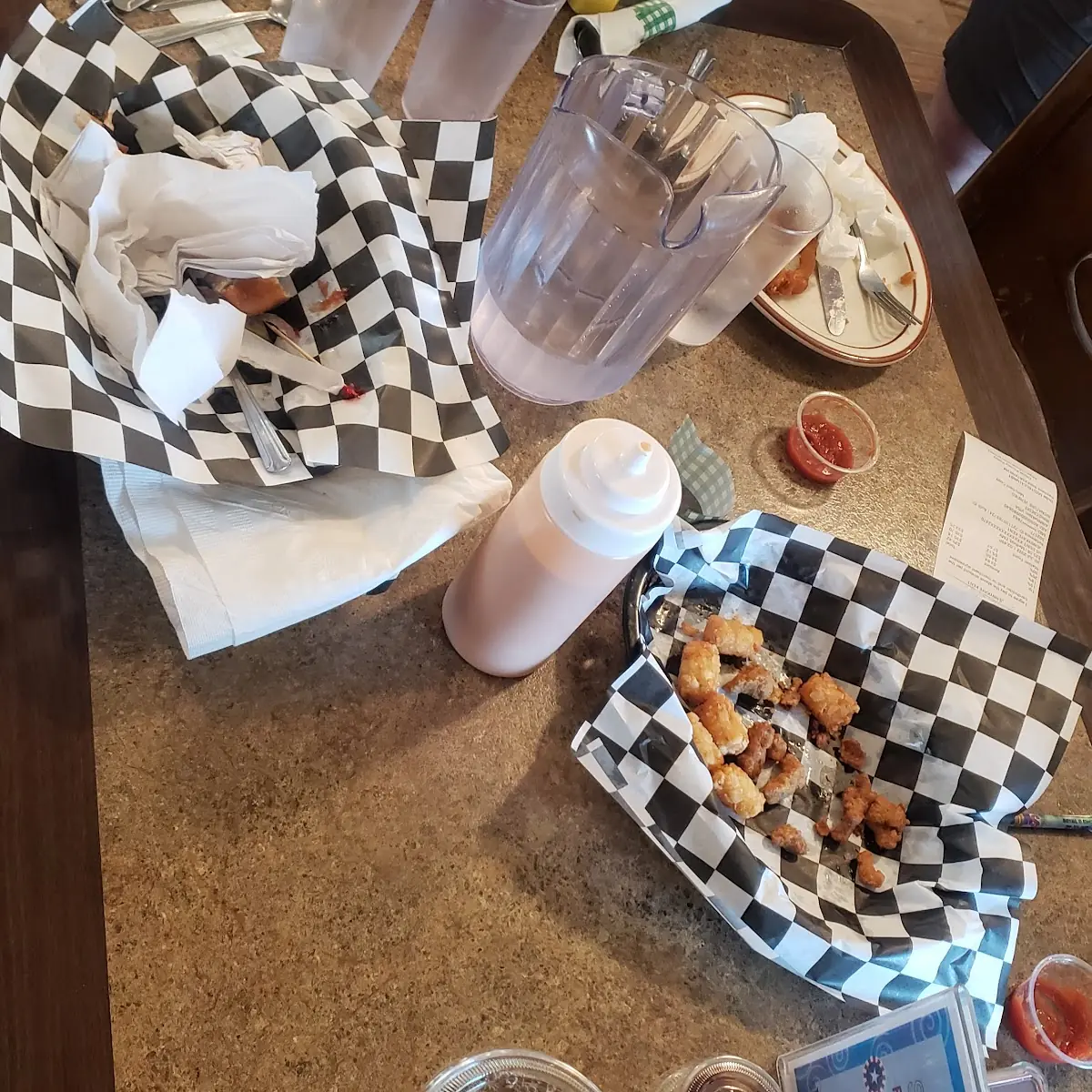 Remains of Veggie Burger