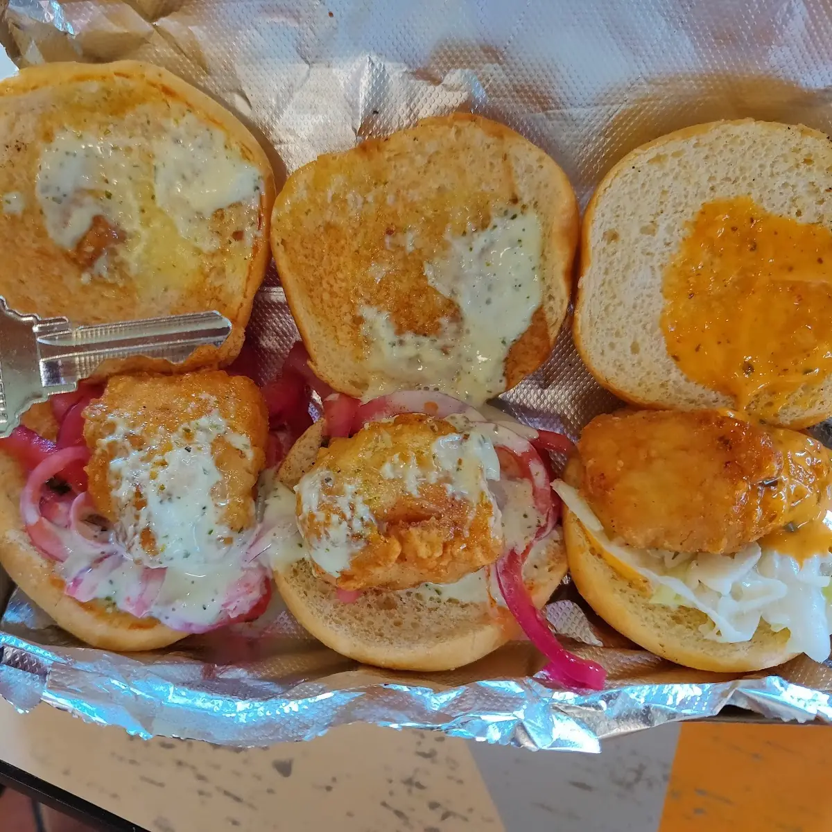 Chicken Nugget Sandwich