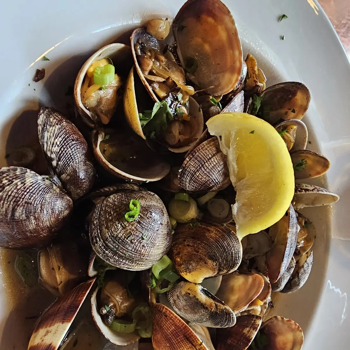 Steamed Clams