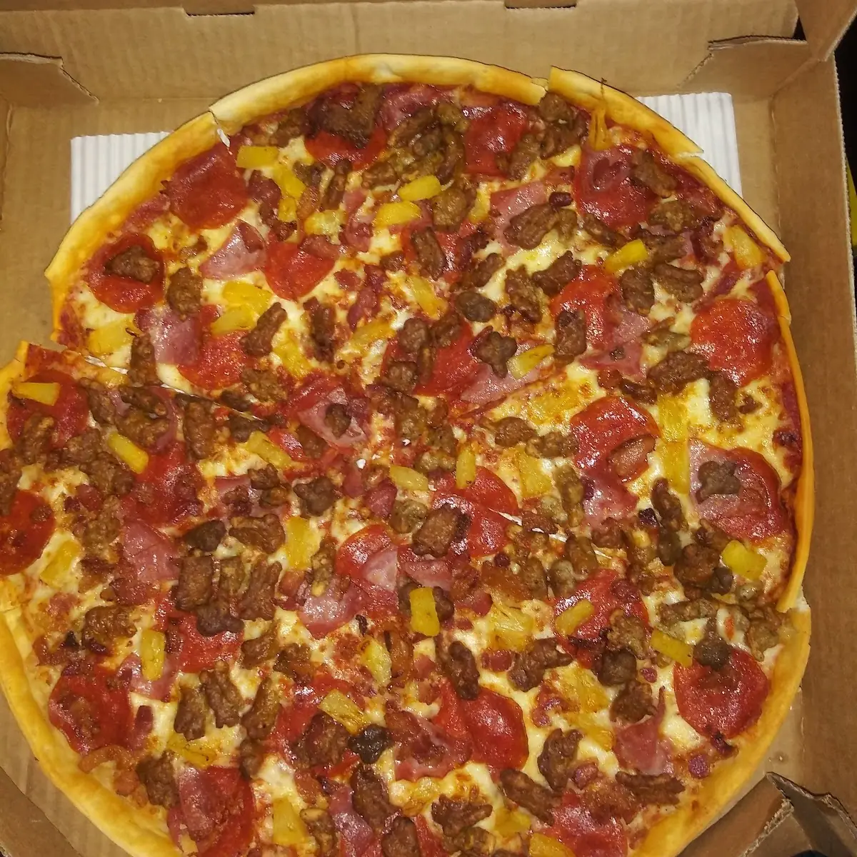 Meat Lovers with Pineapple