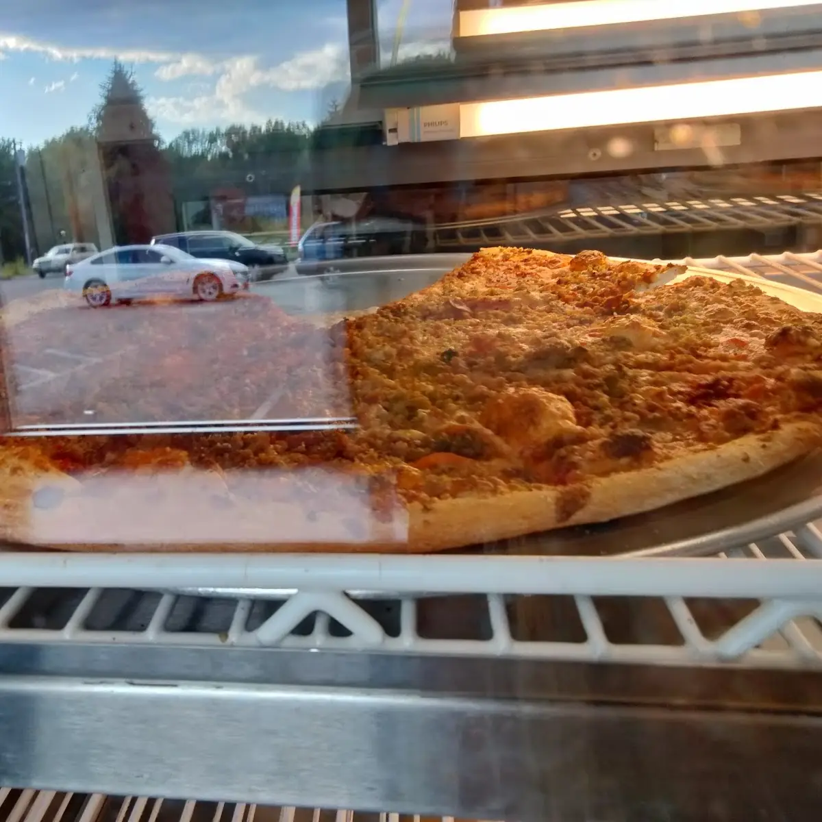 Sausage Pizza Slice