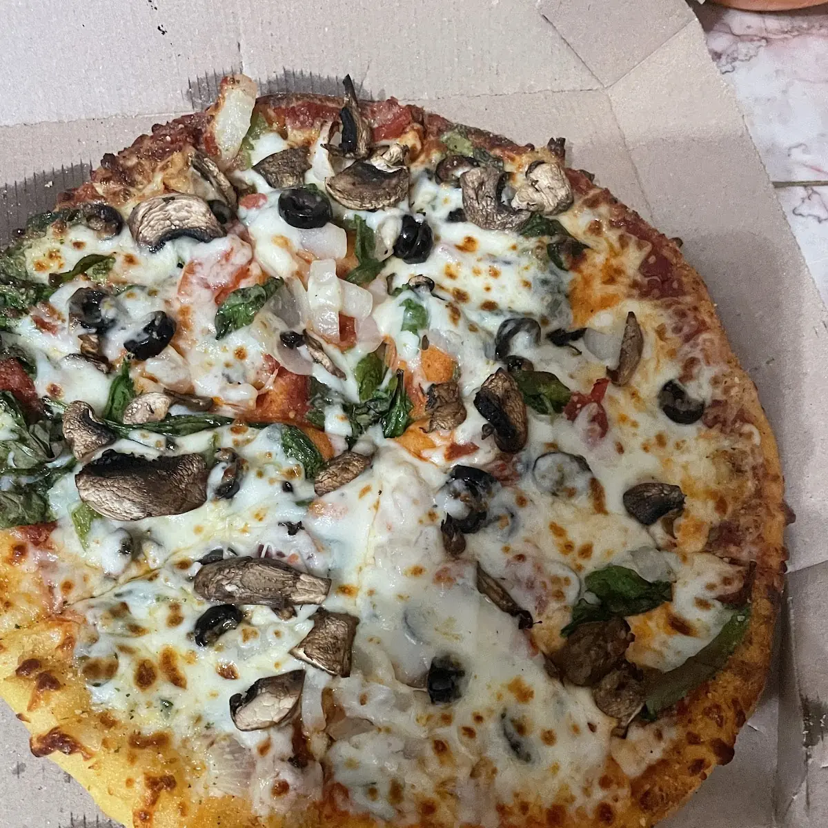 Spinach Pizza