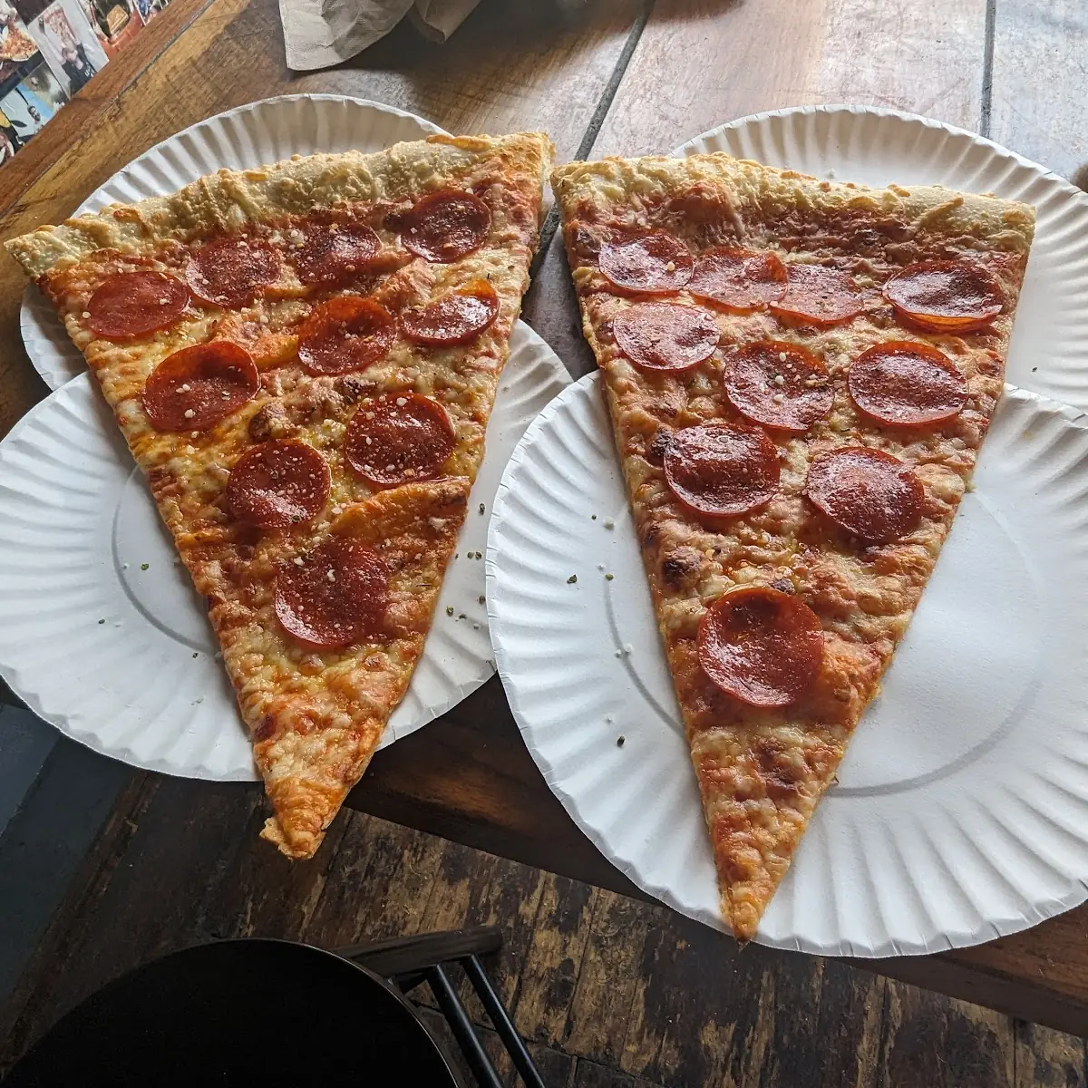 Large Pepperoni Pizza Slice