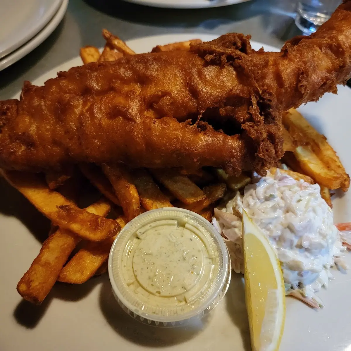 Beer Battered Fish N Chips