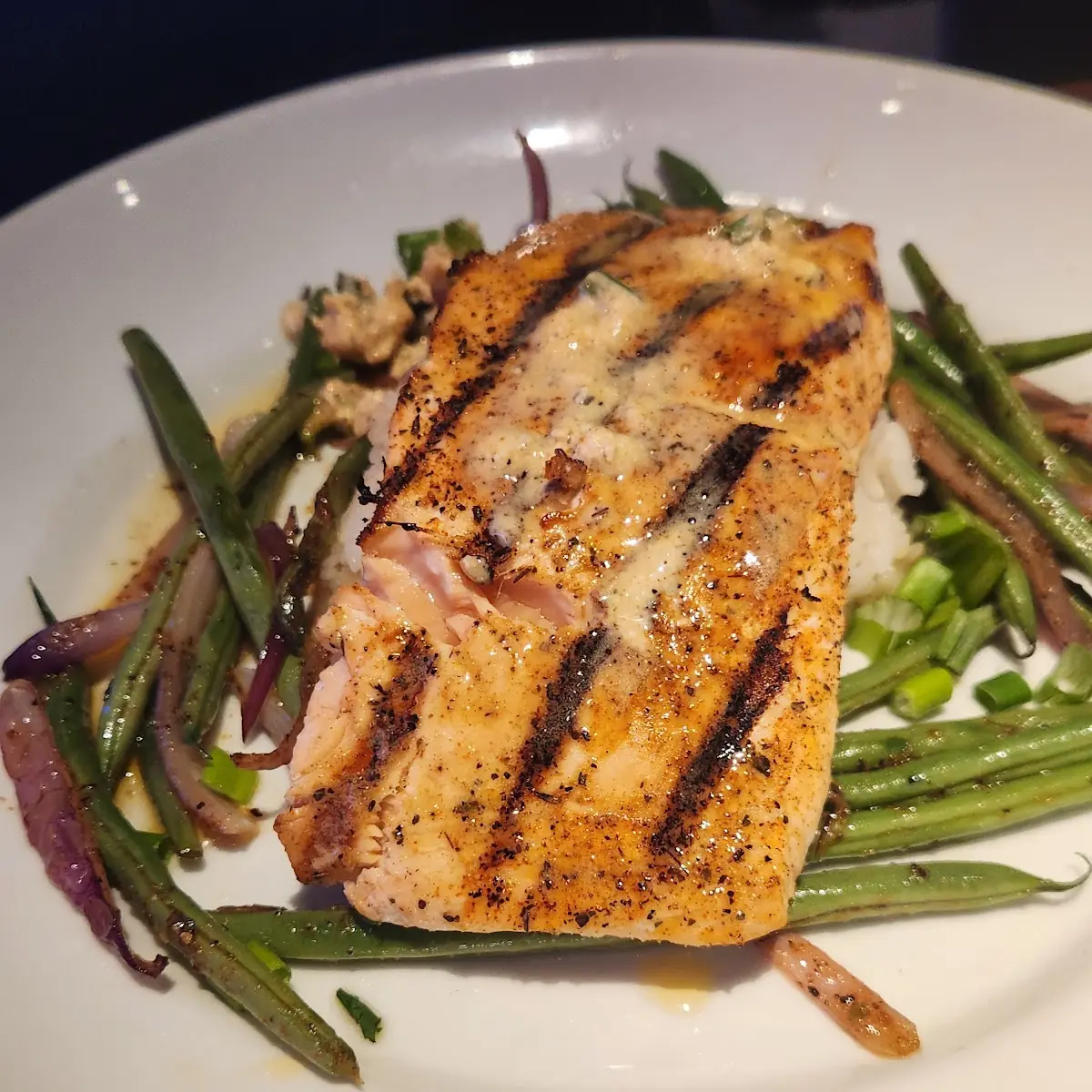 Fire-Grilled Salmon