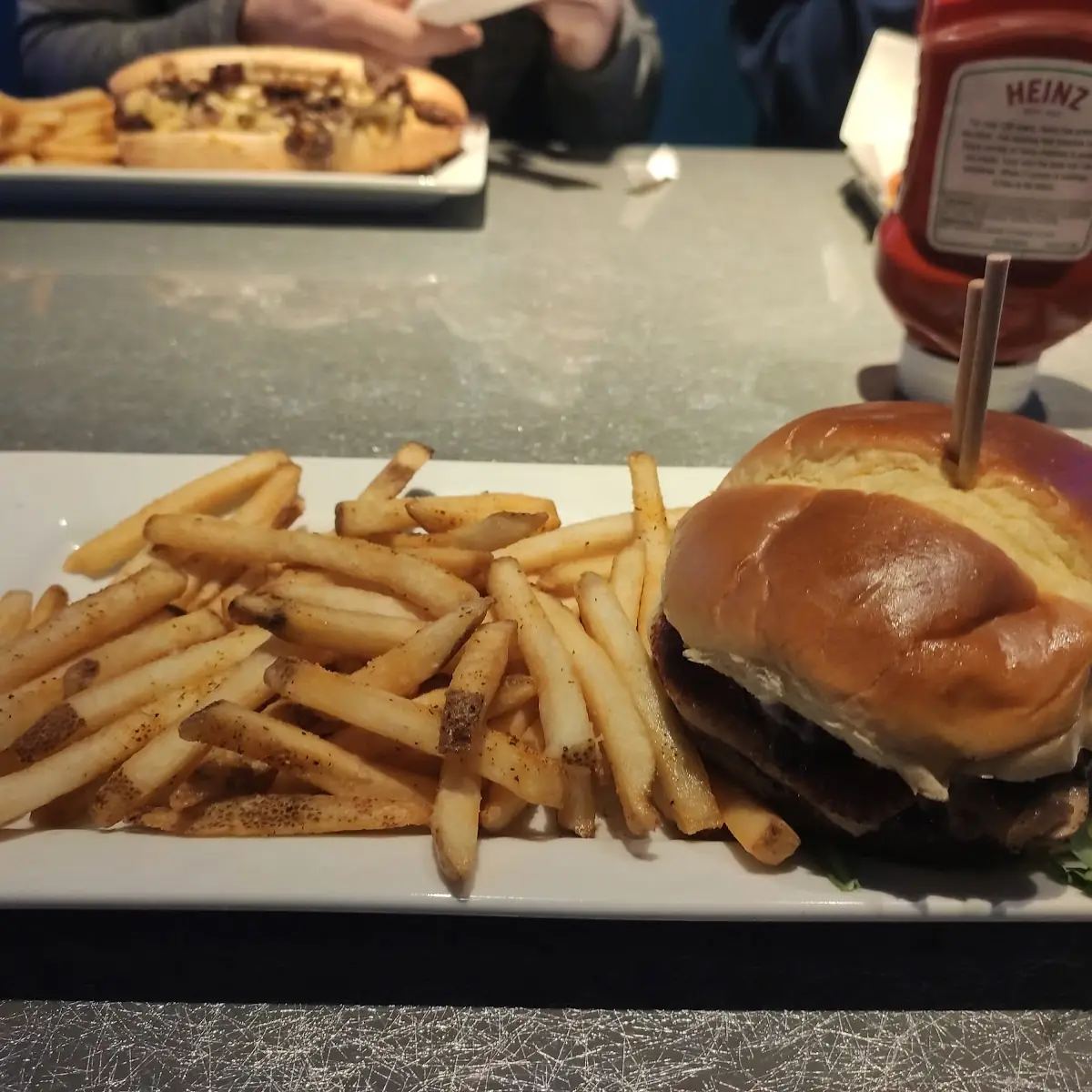 Mushroom and Swiss Burger