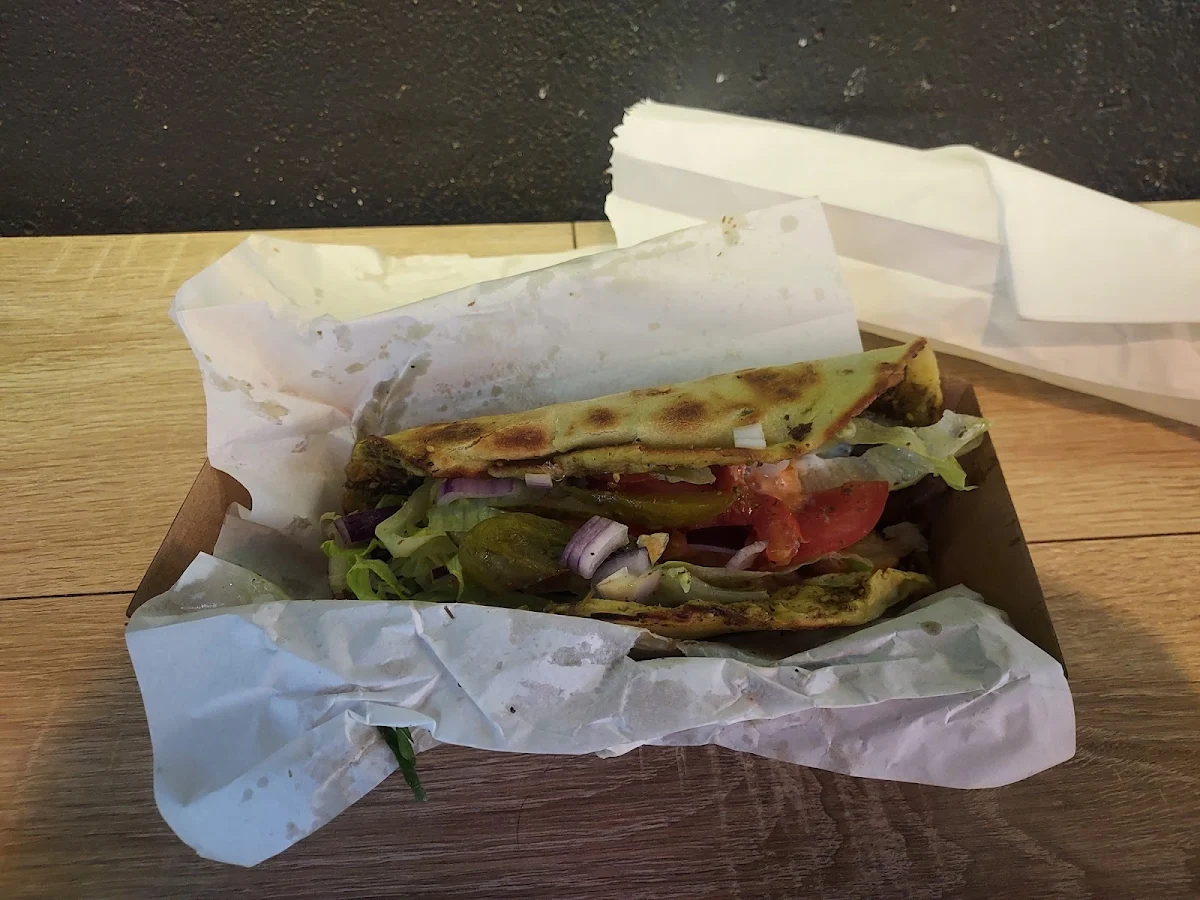 Lamb Wrap, Little Bridge Cafe