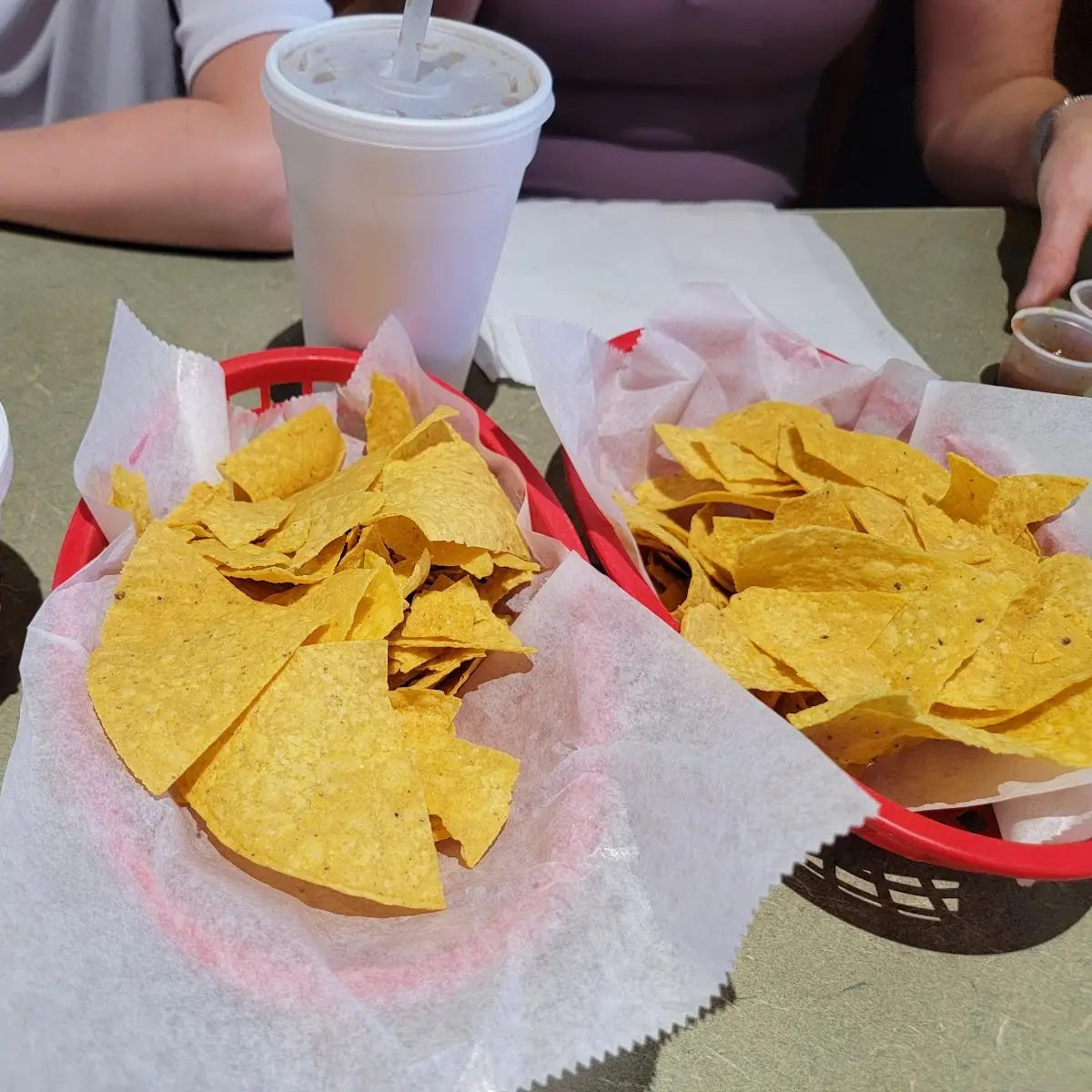 Chips and Queso Dip