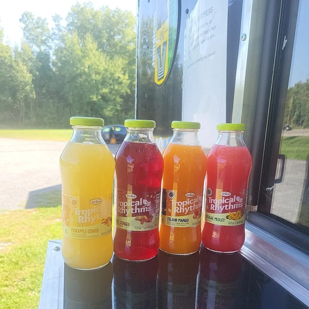 Sorrel Ginger and Pineapple Ginger Island Mango Reggae Medley