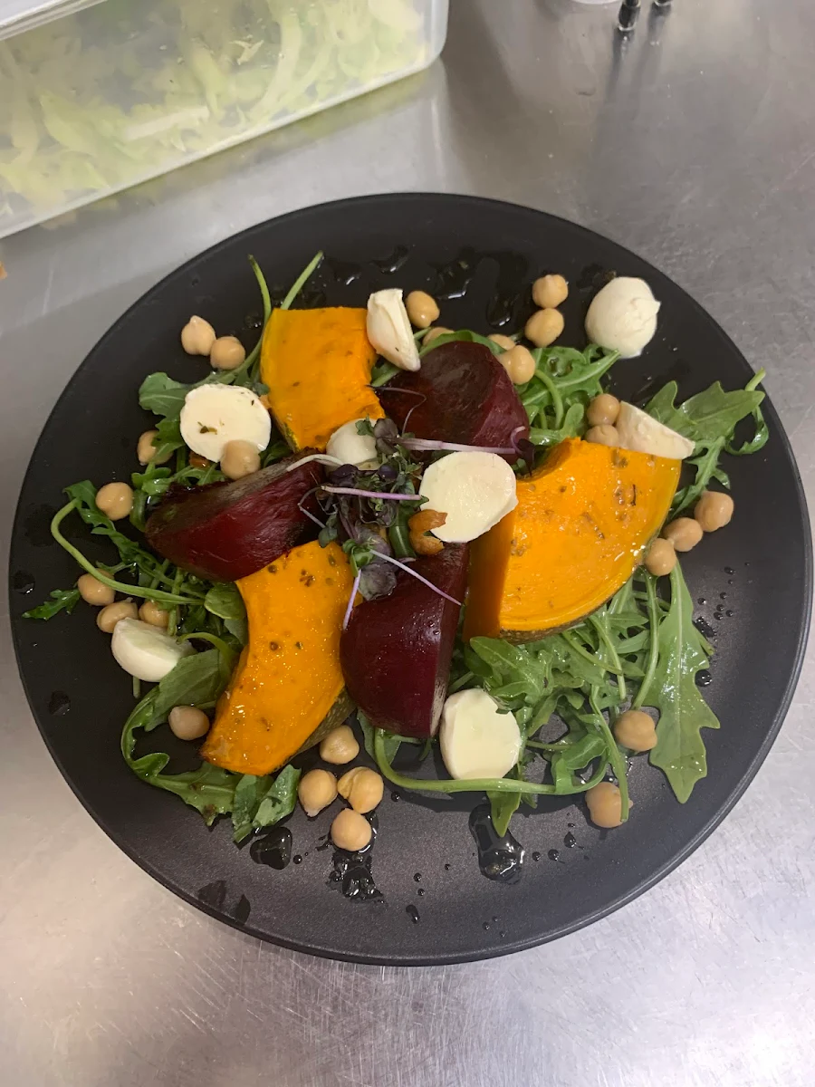 Roast Pumpkin & Beetroot Salad, Cafe 56