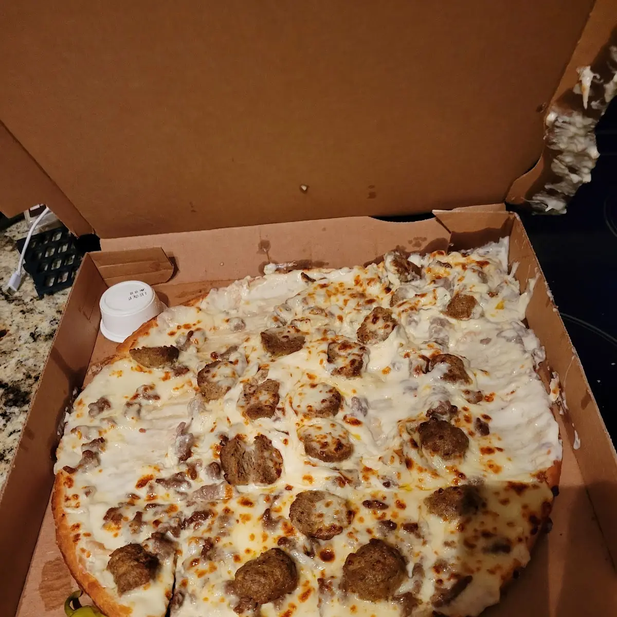 Double Cheeseburger Pizza
