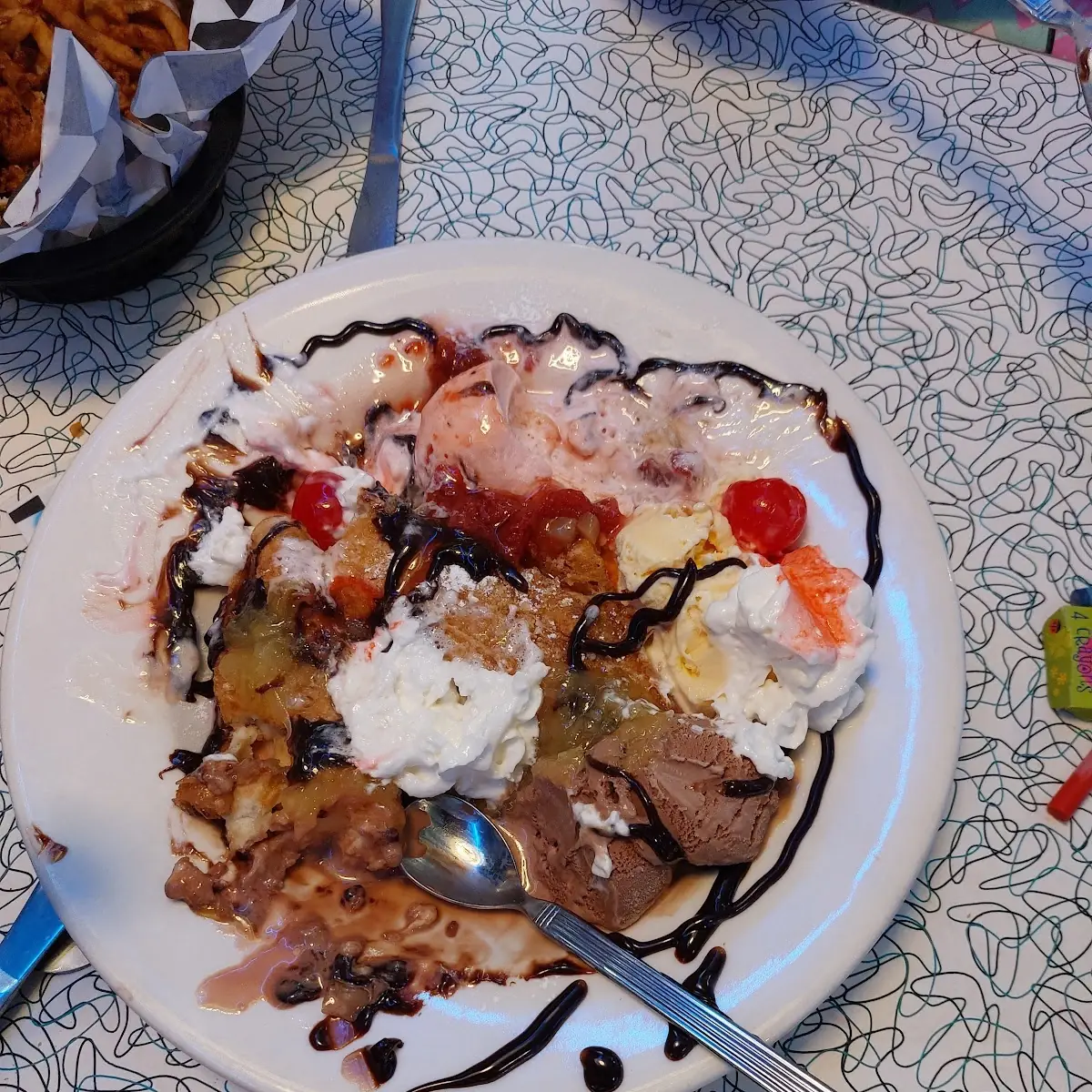 Fried Banana Split Enough to Share